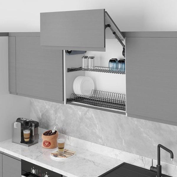 Сушилка для посуды Starax Shelf Set with Tray Металл/ Black photo 2