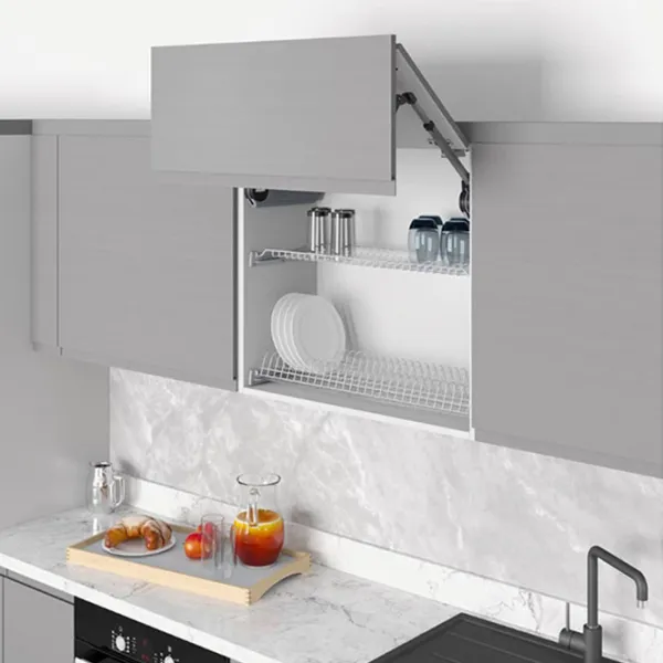 Uscătoare pentru veselă Starax Shelf Set with Tray Metal/ Gray photo 2