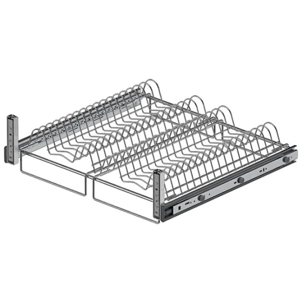 Сушилка для посуды Starax Telescopic Rail Mounted Металл/ Gray photo 1
