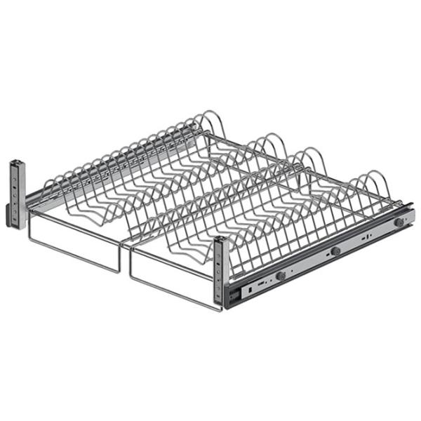 Сушилка для посуды Starax Telescopic Rail Mounted Металл/ Gray photo 1