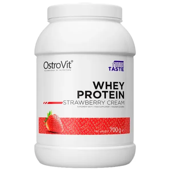 Протеин OstroVit Whey Protein Isolate 700 г (5902232611809) порошок/ Клубника photo 1 Протеин OstroVit Whey Protein Isolate 700 г (5902232611809) порошок/ Клубника photo 1