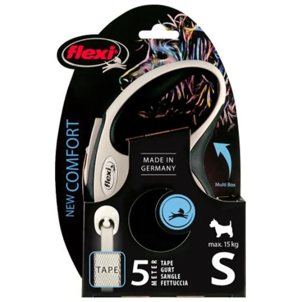 Поводок Beeztees FLEXI NEW COMFORT Tape S/ для собаки photo 2 Поводок Beeztees FLEXI NEW COMFORT Tape S/ для собаки photo 2