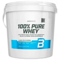 Proteină BioTechUSA 100% Pure Whey 4000 g (5999076237937) praf/ Vanilie