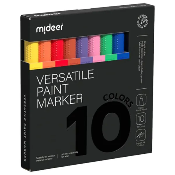 Mаркеры Mideer Universal markers Количество в наборе - 10 шт. photo 2 Mаркеры Mideer Universal markers Количество в наборе - 10 шт. photo 2