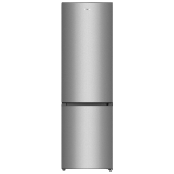 Frigider Gorenje RK58EPS4 cu congelator jos 269 l / 180 cm / Inox photo 1