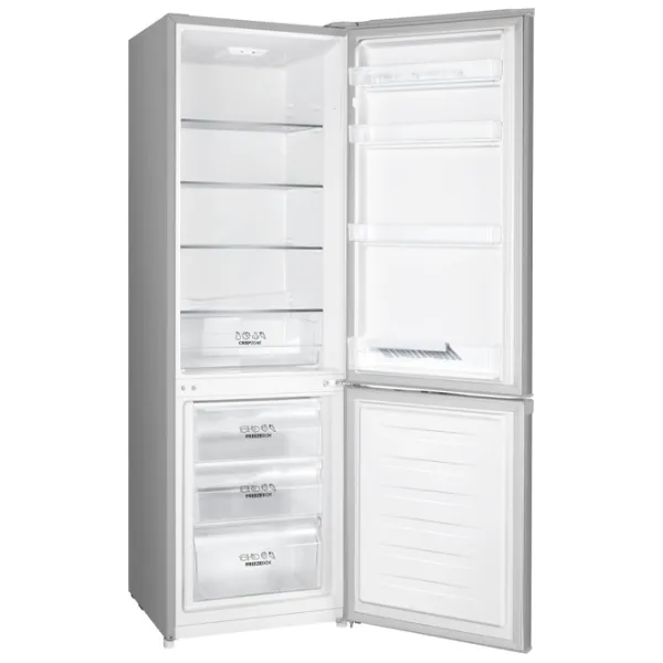 Frigider Gorenje RK58EPS4 cu congelator jos 269 l / 180 cm / Inox photo 2