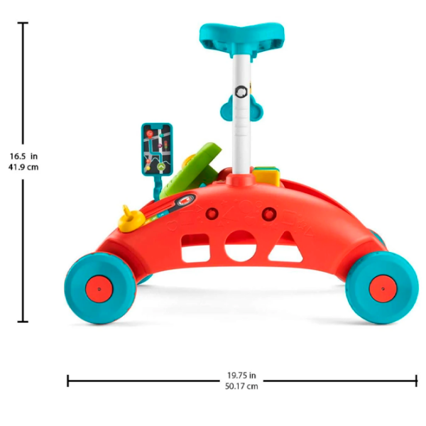 Ходунки Fisher Price HJP47 (194735092314) Красный photo 4