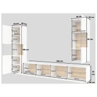 Living Helvetia Ava №10 Modulară/ White photo 5