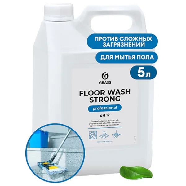 Средство Grass Alkaline floor cleaner 125193 жидкость / для удаления грязи photo 1