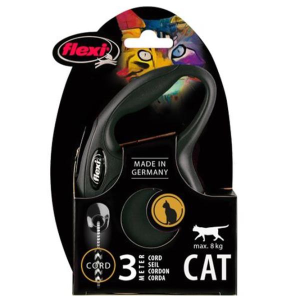 Lesă Beeztees FLEXI NEW Classic Cord XS/ pentru pisici photo 4