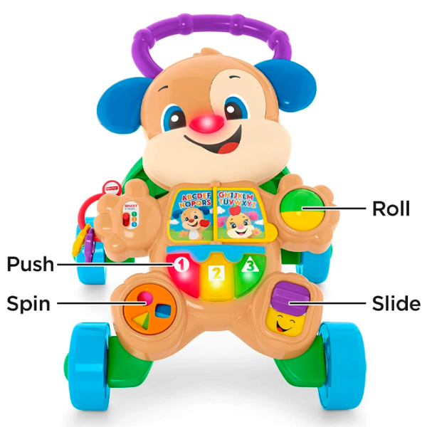 Ходунки Fisher Price GXR70 (887961961287) Brown photo 2