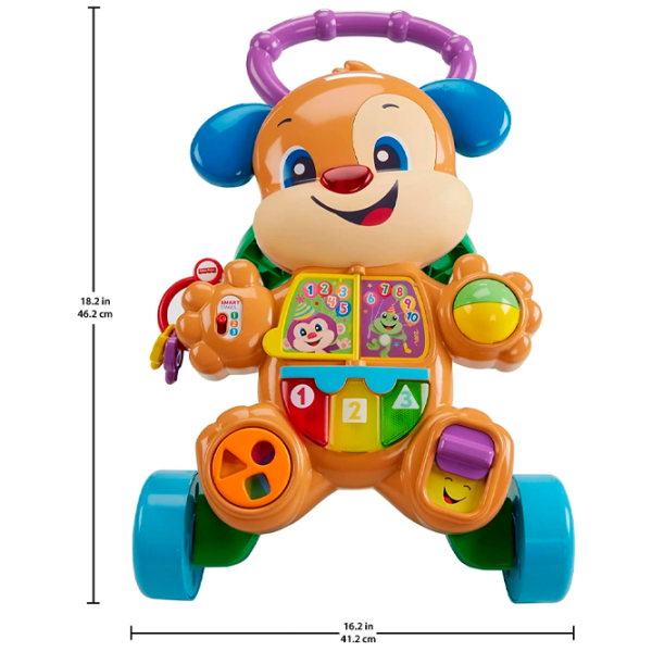Ходунки Fisher Price GXR70 (887961961287) Brown photo 3