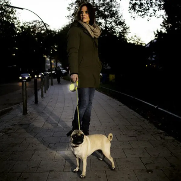 Поводок Beeztees FLEXI NEW Classic Neon Tape S/ для собаки photo 4