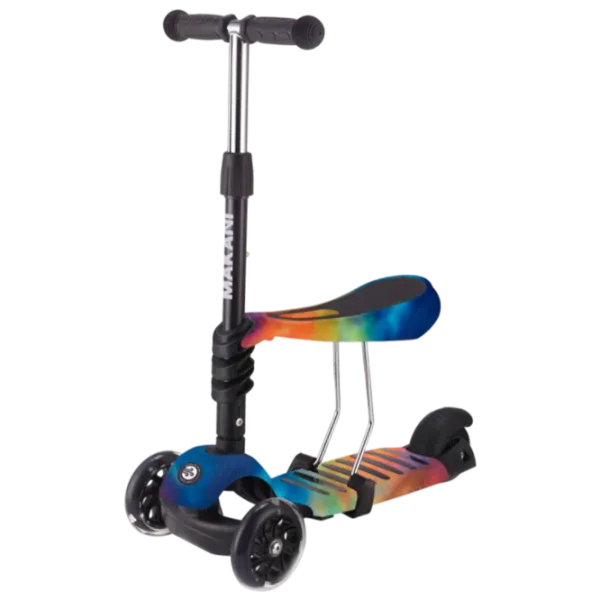 Trotinetă pentru copii cu trei roți Makani Ride and Skate (31006010092) 50 kg/ Black photo 1 Trotinetă pentru copii cu trei roți Makani Ride and Skate (31006010092) 50 kg/ Black photo 1