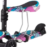 Trotinetă pentru copii cu trei roți Makani Ride and Skate (31006010091) 50 kg/ Black photo 2