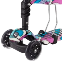 Trotinetă pentru copii cu trei roți Makani Ride and Skate (31006010091) 50 kg/ Black photo 3