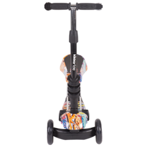 Детский трёхколёсный самокат Makani Ride and Skate (31006010020) 50 кг/ Black photo 4 Детский трёхколёсный самокат Makani Ride and Skate (31006010020) 50 кг/ Black photo 4