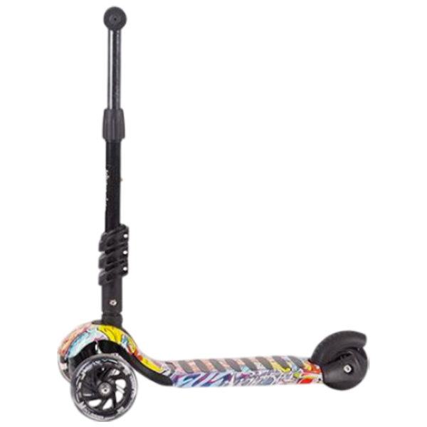 Детский трёхколёсный самокат Makani Ride and Skate (31006010020) 50 кг/ Black photo 5 Детский трёхколёсный самокат Makani Ride and Skate (31006010020) 50 кг/ Black photo 5