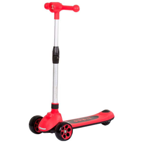 Детский трёхколёсный самокат Chipolino Orbit (DSORB0234RE) 50 кг/ Красный photo 1