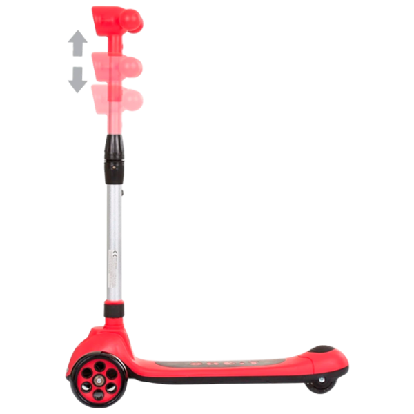 Детский трёхколёсный самокат Chipolino Orbit (DSORB0234RE) 50 кг/ Красный photo 2