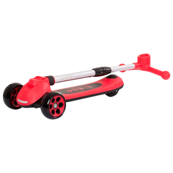 Детский трёхколёсный самокат Chipolino Orbit (DSORB0234RE) 50 кг/ Красный photo 3