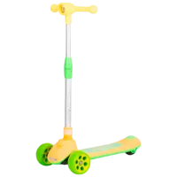 Детский трёхколёсный самокат Chipolino Orbit (DSORB0233OR) 50 кг/ Orange