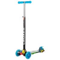 Trotinetă pentru copii cu trei roți Chipolino Croxer (DSCR01701BL) 50 kg/ Blue