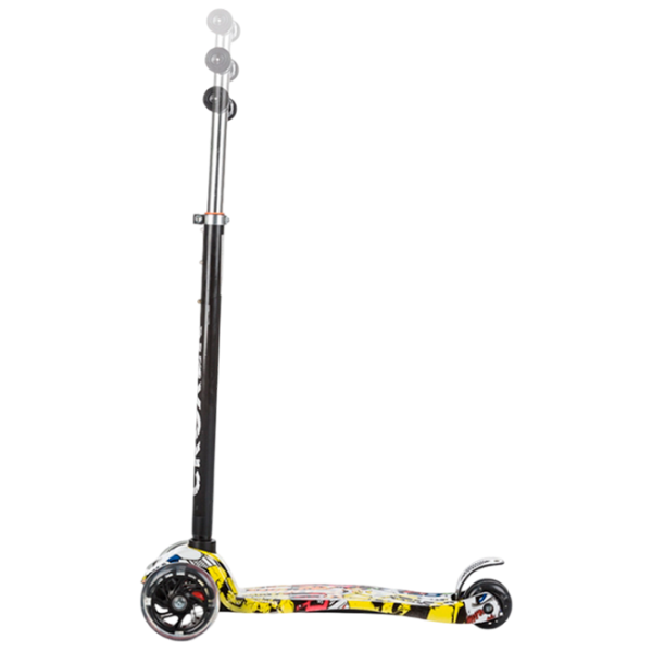 Trotinetă pentru copii cu trei roți Chipolino Croxer (DSCR01701BL) 50 kg/ Blue photo 4