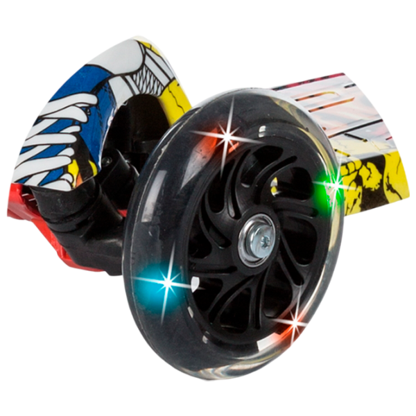 Trotinetă pentru copii cu trei roți Chipolino Croxer (DSCR01701BL) 50 kg/ Blue photo 5