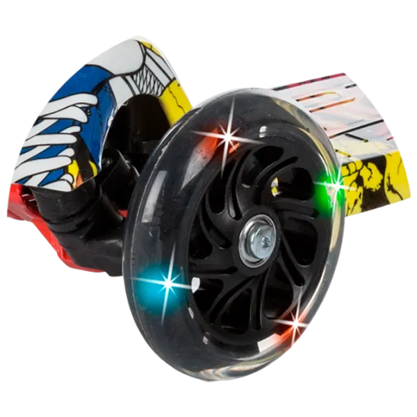 Trotinetă pentru copii cu trei roți Chipolino Croxer (DSCR01703GR) 50 kg/ Green photo 5