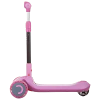 Trotinetă pentru copii cu trei roți Chipolino Space X (DSSPX0221LL) 50 kg/ Pink photo 4