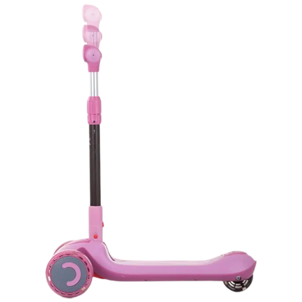 Детский трёхколёсный самокат Chipolino Space X (DSSPX0221LL) 50 кг/ Pink photo 5