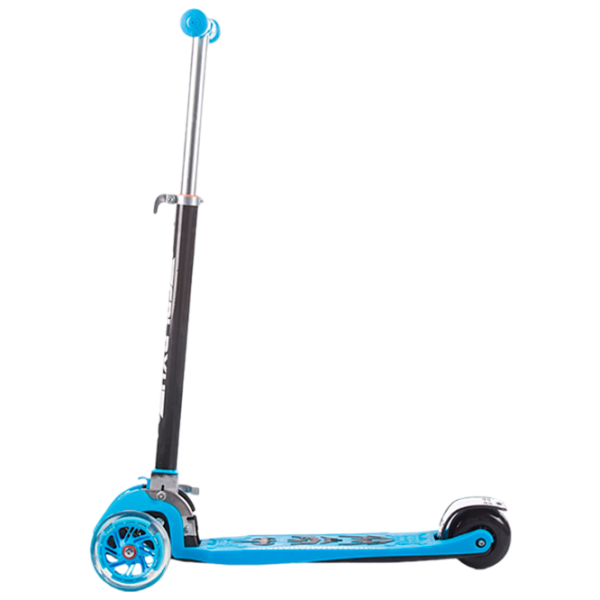 Trotinetă pentru copii cu trei roți Chipolino Galaxy (DSGX01603BL) 50 kg/ Blue photo 2