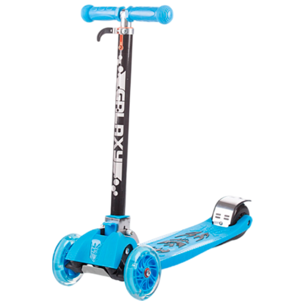 Trotinetă pentru copii cu trei roți Chipolino Galaxy (DSGX01603BL) 50 kg/ Blue photo 3