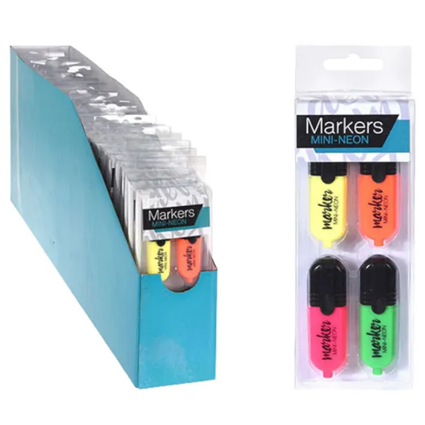 Carioci Free&Easy Mini Markers Cantitatea în set - 4 buc. photo 1 Carioci Free&Easy Mini Markers Cantitatea în set - 4 buc. photo 1