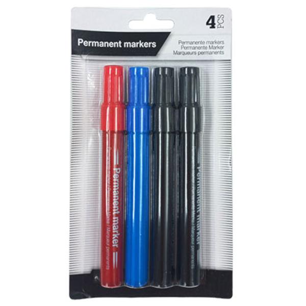 Mаркеры WriteWell Permanent marker Количество в наборе - 4 шт. photo 1 Mаркеры WriteWell Permanent marker Количество в наборе - 4 шт. photo 1