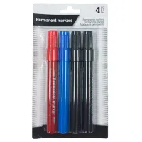 Mаркеры WriteWell Permanent marker Количество в наборе - 4 шт.