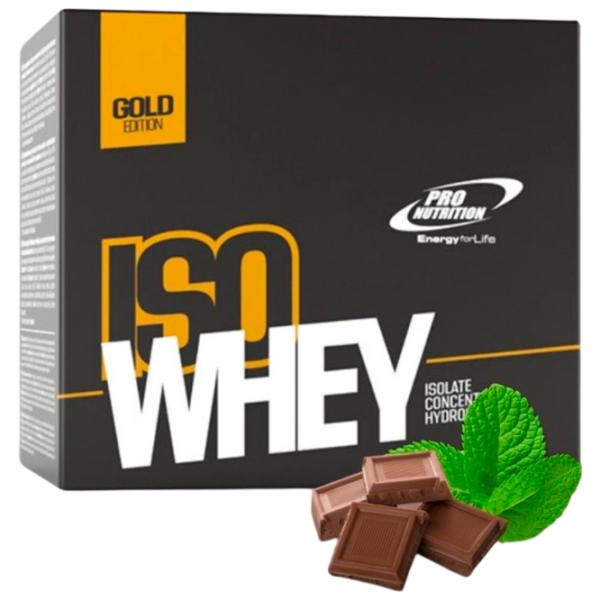 Протеин Pro Nutrition Iso Whey Gold 450 г (pn0107) порошок/ Шоколад, мята photo 1 Протеин Pro Nutrition Iso Whey Gold 450 г (pn0107) порошок/ Шоколад, мята photo 1