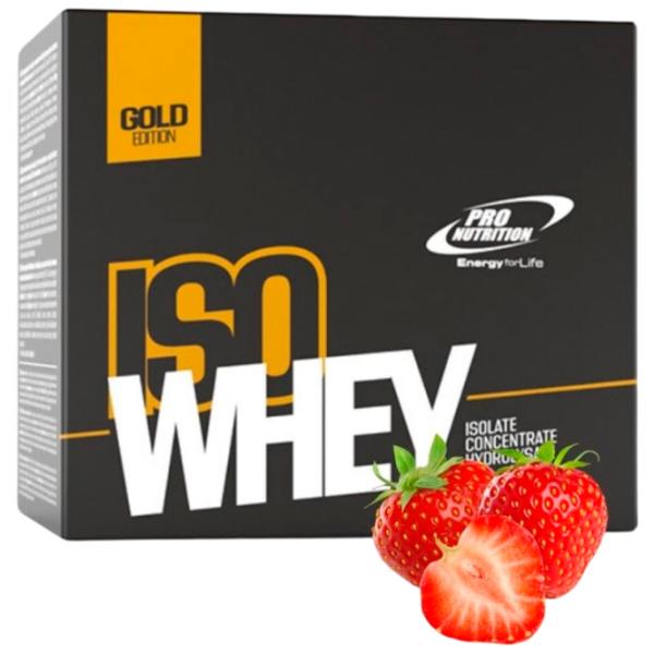 Proteină Pro Nutrition Iso Whey Gold 450 g (pn0110) praf/ Сăpșuni photo 1 Proteină Pro Nutrition Iso Whey Gold 450 g (pn0110) praf/ Сăpșuni photo 1