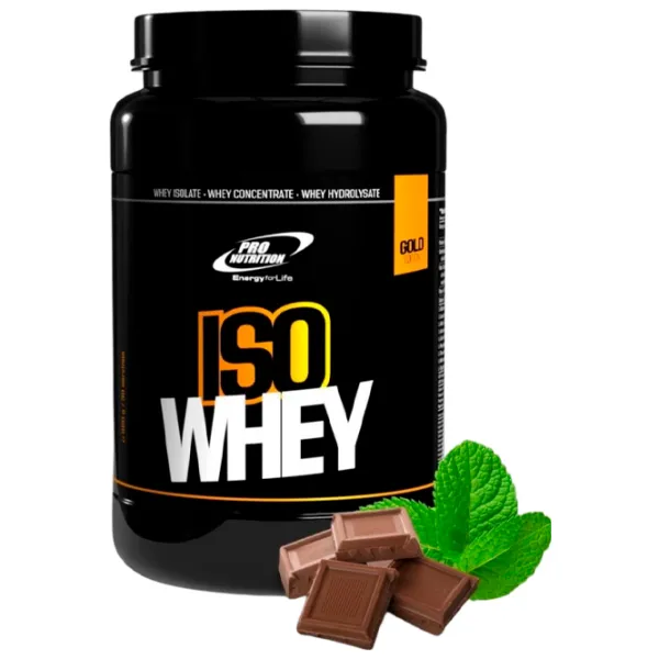Proteină Pro Nutrition Iso Whey Gold 900 g (pn0253) praf/ Ciocolată, mentă photo 1 Proteină Pro Nutrition Iso Whey Gold 900 g (pn0253) praf/ Ciocolată, mentă photo 1