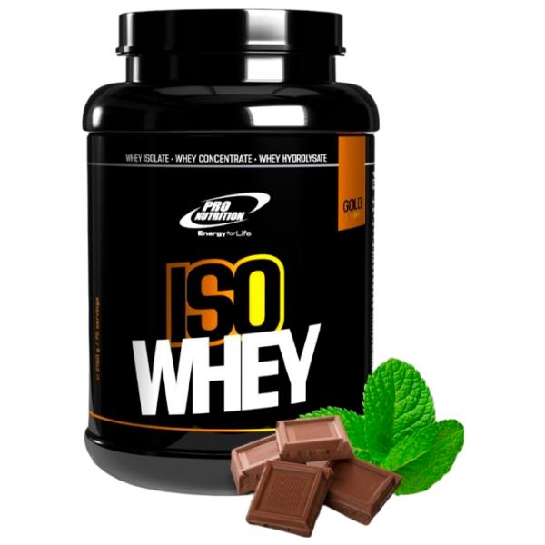Proteină Pro Nutrition Iso Whey Gold 2100 g (pn0254) praf/ Ciocolată, mentă photo 1