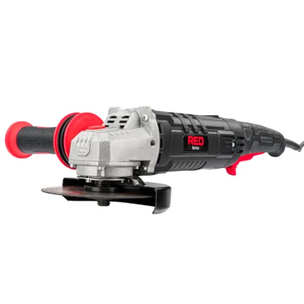 Шлифовальная машина Red Technic RTSZK0069 Угловая/ 1500 Вт/ Black photo 2