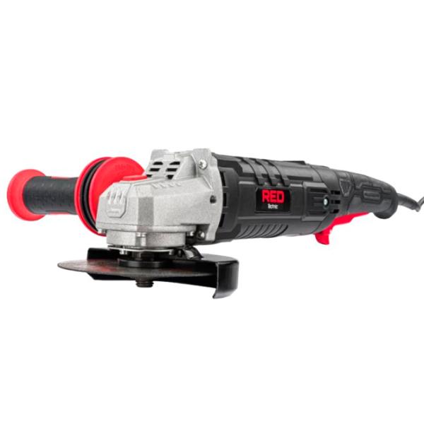 Шлифовальная машина Red Technic RTSZK0069 Угловая/ 1500 Вт/ Black photo 2