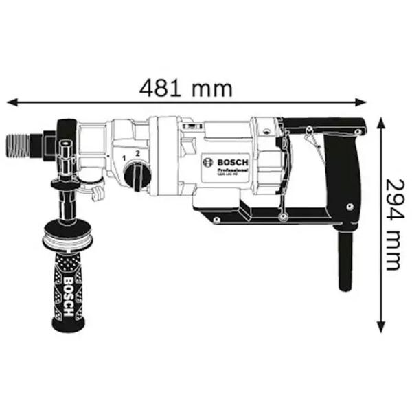 Mașină de găurit Bosch B0601189800 2000 W/ 2800 rot/ min photo 2