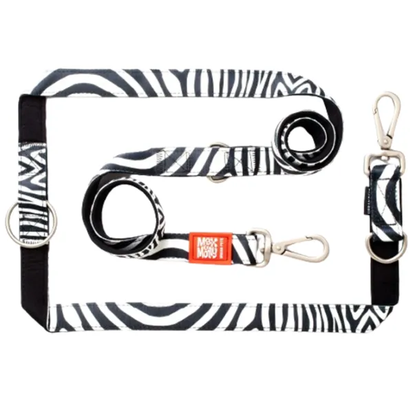 Lesă Max & Molly Zebra M/ pentru câine photo 1 Lesă Max & Molly Zebra M/ pentru câine photo 1