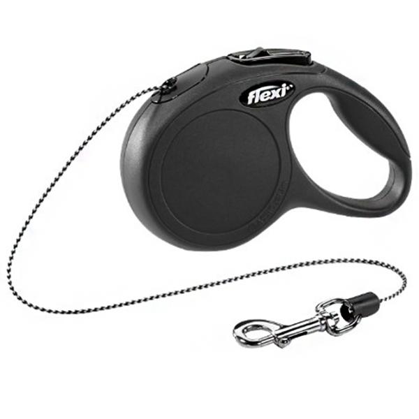 Lesă Beeztees FLEXI NEW Classic Cord M/ pentru câine photo 1 Lesă Beeztees FLEXI NEW Classic Cord M/ pentru câine photo 1