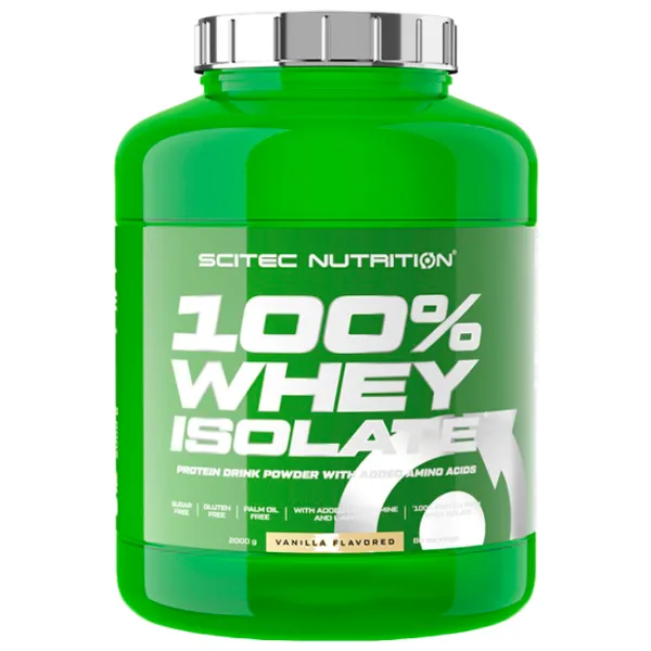 Proteină Scitec Nutrition 100% Whey Isolate 2000 g (5999100022997) praf/ Vanilie photo 1 Proteină Scitec Nutrition 100% Whey Isolate 2000 g (5999100022997) praf/ Vanilie photo 1