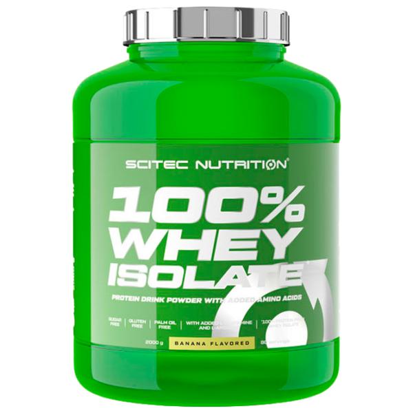 Протеин Scitec Nutrition 100% Whey Isolate 2000 г (5999100023024) порошок/ Банан photo 1 Протеин Scitec Nutrition 100% Whey Isolate 2000 г (5999100023024) порошок/ Банан photo 1