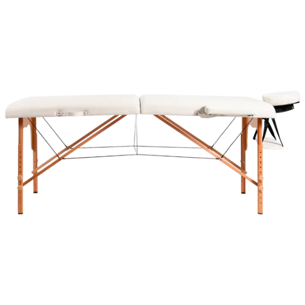 Masă de masaj Costway HB87017WH White photo 2 Masă de masaj Costway HB87017WH White photo 2