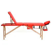 Masă de masaj Bodyfit 458 Red photo 2